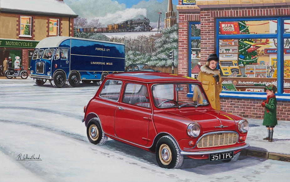 2025 Richard Wheatland Xmas card design